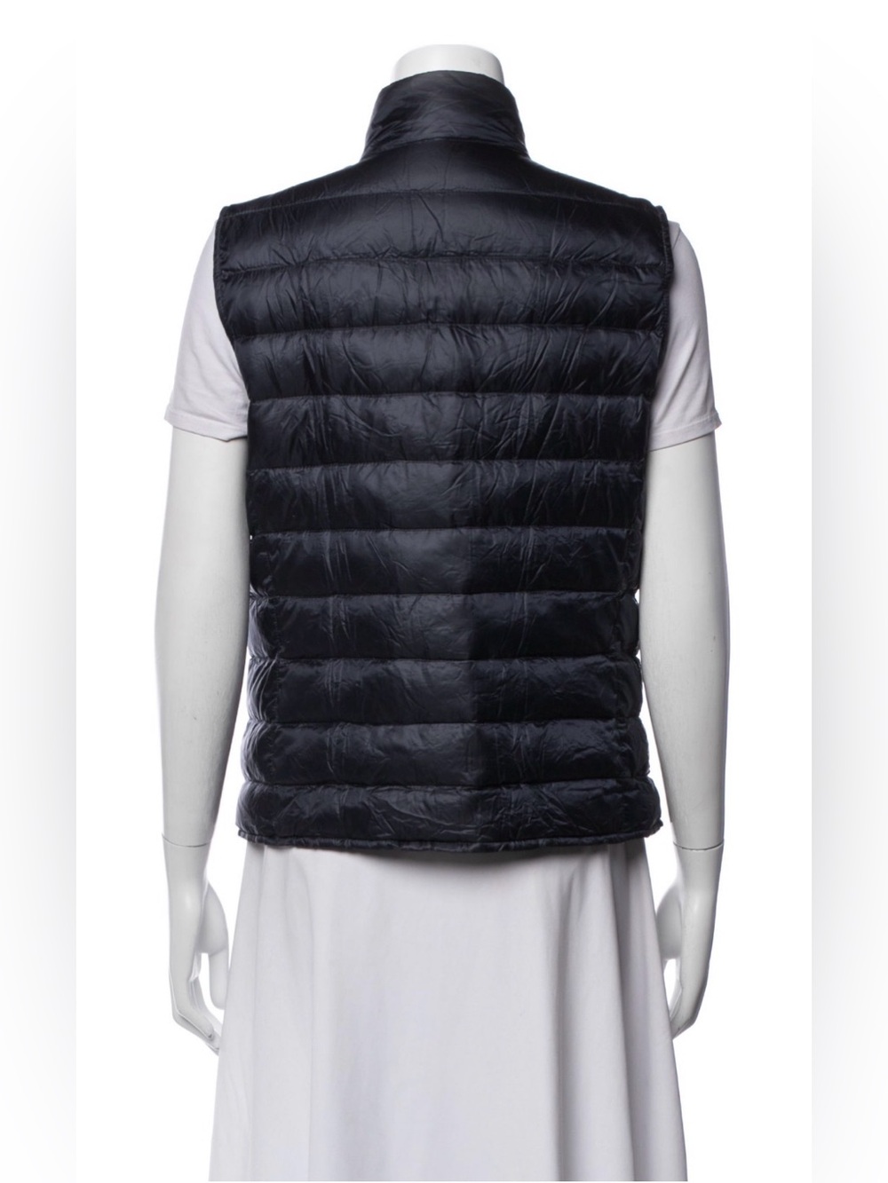 Moncler Liane Puffer Gilet Jacket in Navy Size 3 - Picture 7 of 16
